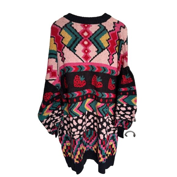 FARM RIO Crazy Mix Multicolor Patterned Cardigan - Picture 3 of 16